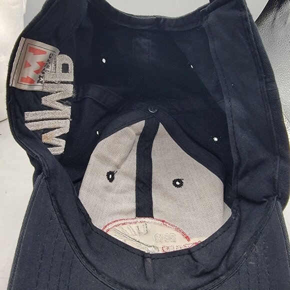 2012 Utah Fast Pass Black Embroidered Cap With MMP Logo Adjustable Strap Casual - Picture 7 of 9